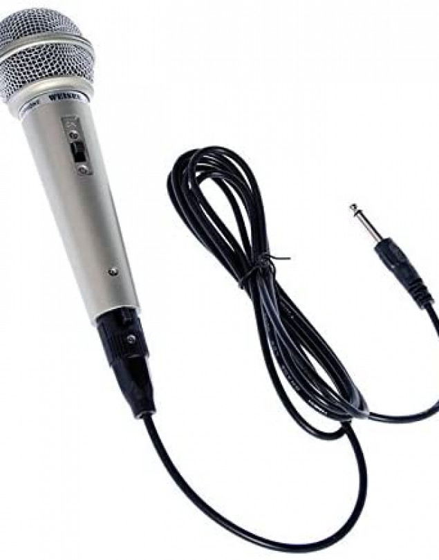 WEİSRE Dm-701 6.35 mm Jack Kablolu Mikrofon Microphone