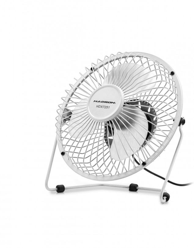 HADRON HDX7251(2032) FAN USB METAL 18*18CM