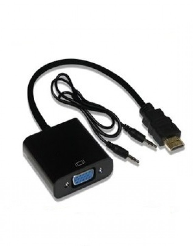 HDMI TO VGA ÇEVİRİCİ ADAPTÖR SESLİ