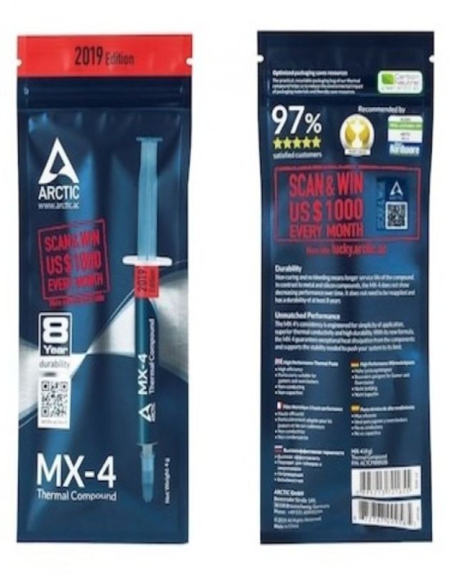MX4 KALİTELİ İŞLEMCİ TERMAL MACUN